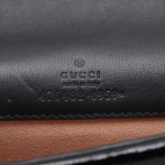 Gucci GG Velvet Dionysus velvet x leather Chain Shoulder Bag navy x black 476432 - Picture 7 of 10